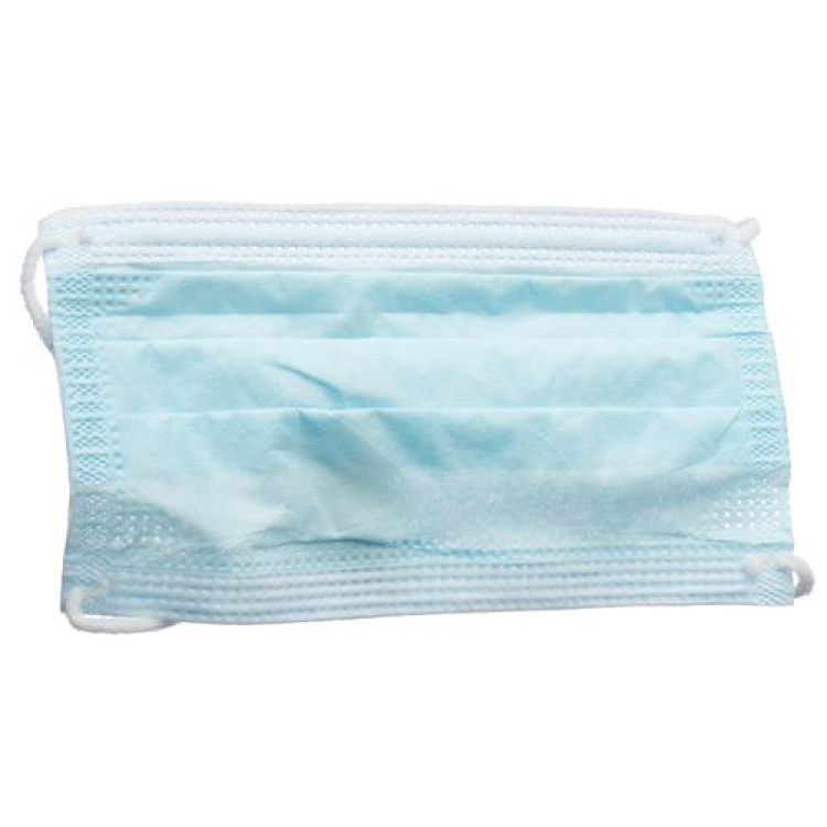 Valmasker verpleegsters blauw Type I 50 st