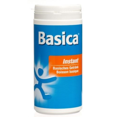 Basica Instant Beverage Powder Orange Can 300 ក្រាម។