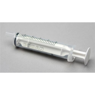 Codan syringe 3-part 5ml luer 100 pcs
