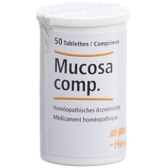 Mucosa compositum Topuk tabletleri Ds 50 adet