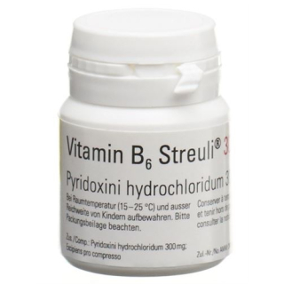 B6 Vitamini Streuli Tabl 300 mg Ds 100 adet