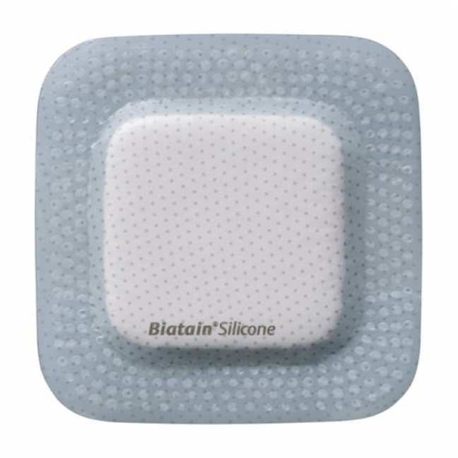 Biatain Silicone Foam Dressing 7.5x7.5cm self-adhesive 10 pieces