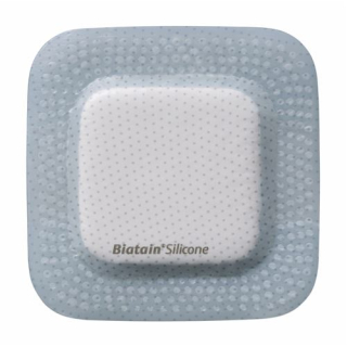 Biatain Silicone Foam Dressing 12.5x12.5cm ինքնասոսնձվող 10 հատ