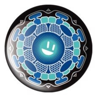 AVANTGARDE ENERGETIC Energy Badge Lucky Ray sapphire