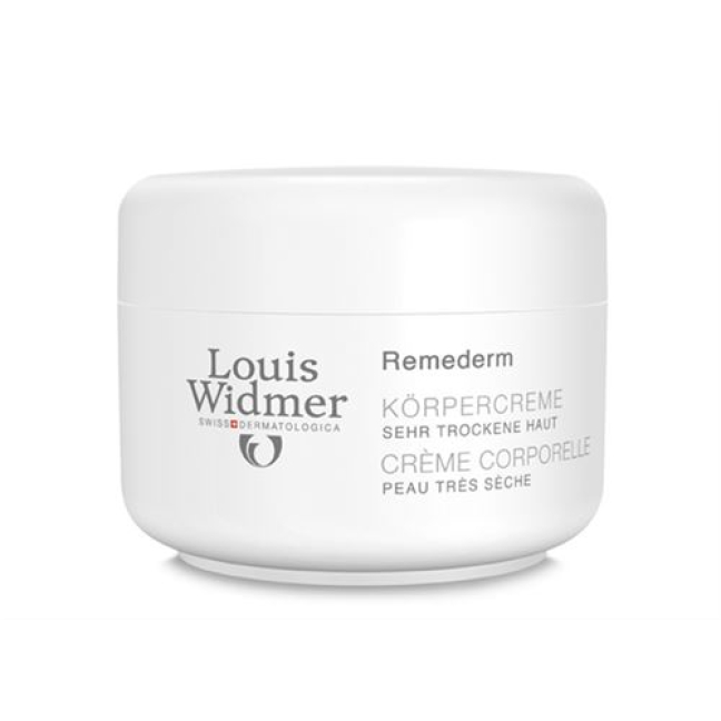 Louis Widmer Remederm Cream pour le Corps Non Parfumé 250 ml