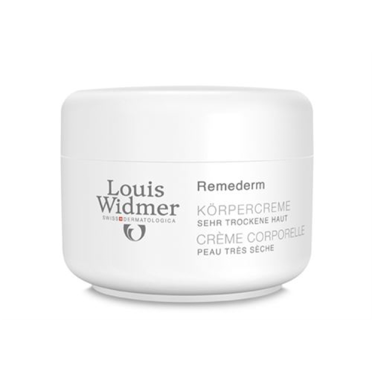 Louis Widmer Remederm Cream tuangkan Minyak Wangi Corps 75 ml