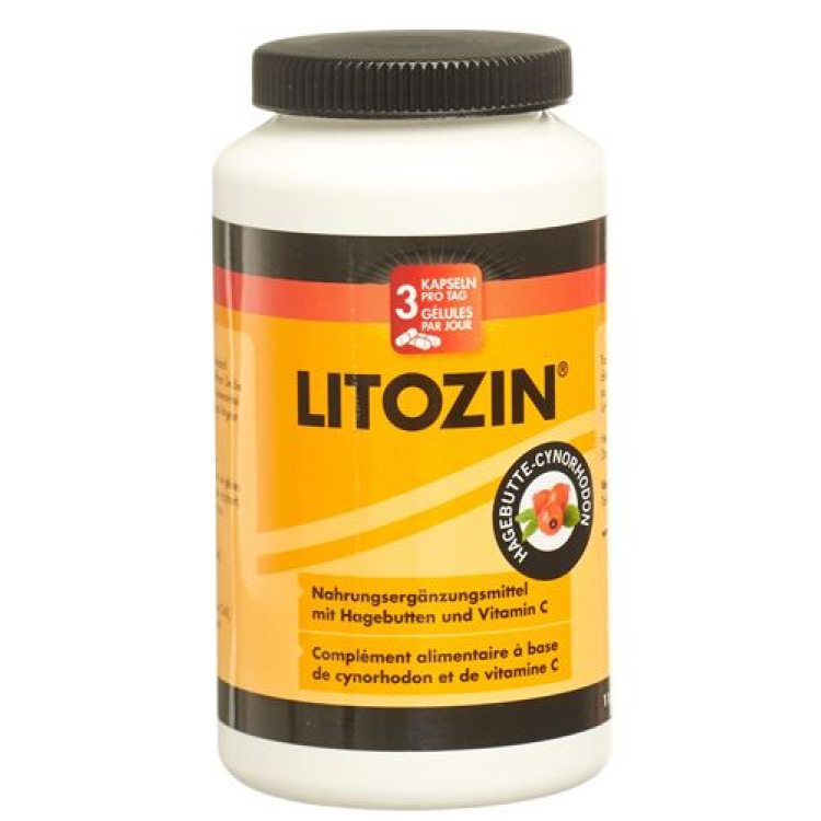 Litozin rozenbottel poeder capsules Ds 120 st