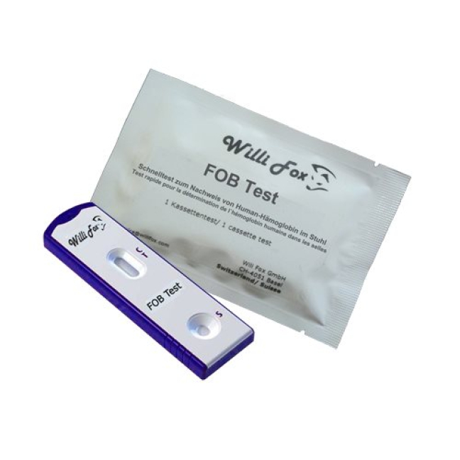 Willi Fox FOB test (okkult hemoglobin i avføringen) 25 stk