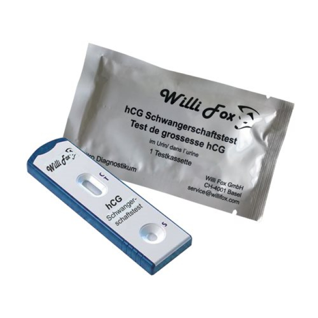 Willi Fox test de grossesse urine 25 pièces