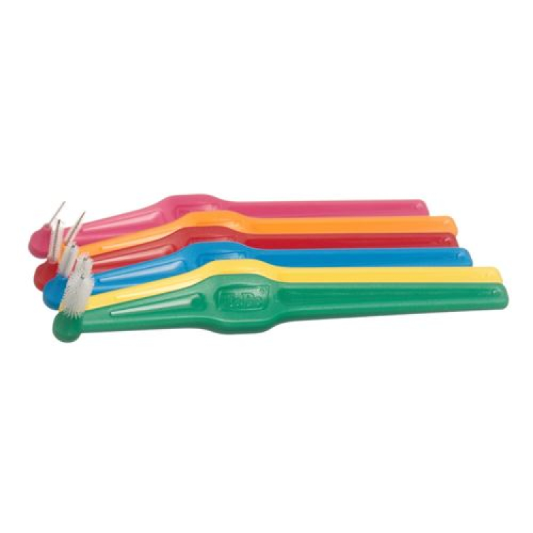 Sikat interdental TePe Angle berbagai macam 6 pcs