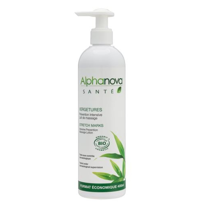 Alphanova SANTÉ prevention vergetures organic 400 ml