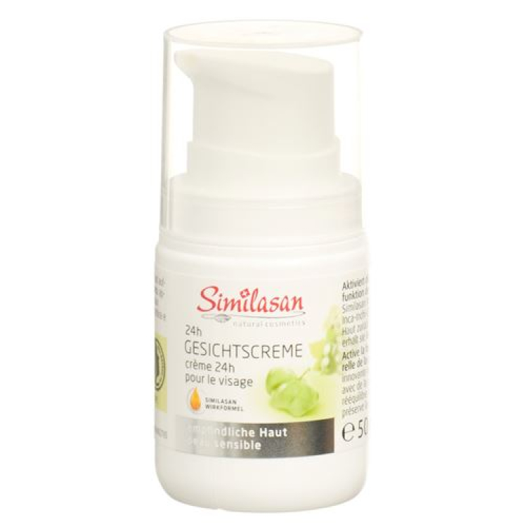 Similasan naturkosmetik 24h ansigtscreme Disp 50 ml