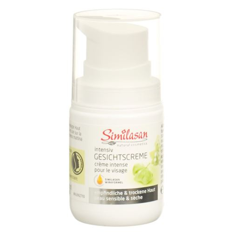 Similasan natural cosmetics Intensive Face Cream Disp 50 ml