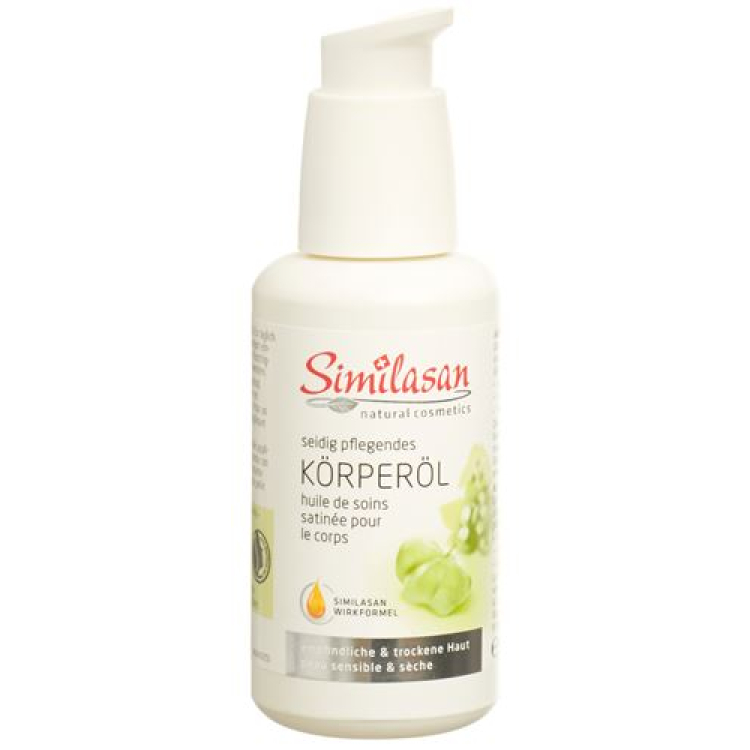 Similasan Cosméticos Naturais Óleo Corporal Nutritivo Sedoso Fl 100 ml