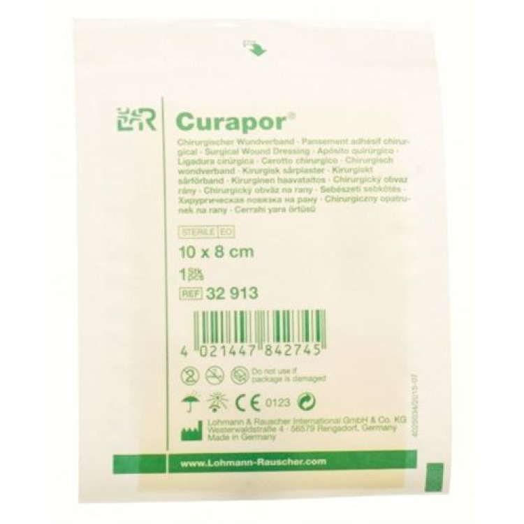 Curapor Surgical dressing τραύματος 10x8cm αποστειρωμένο 5 τεμ