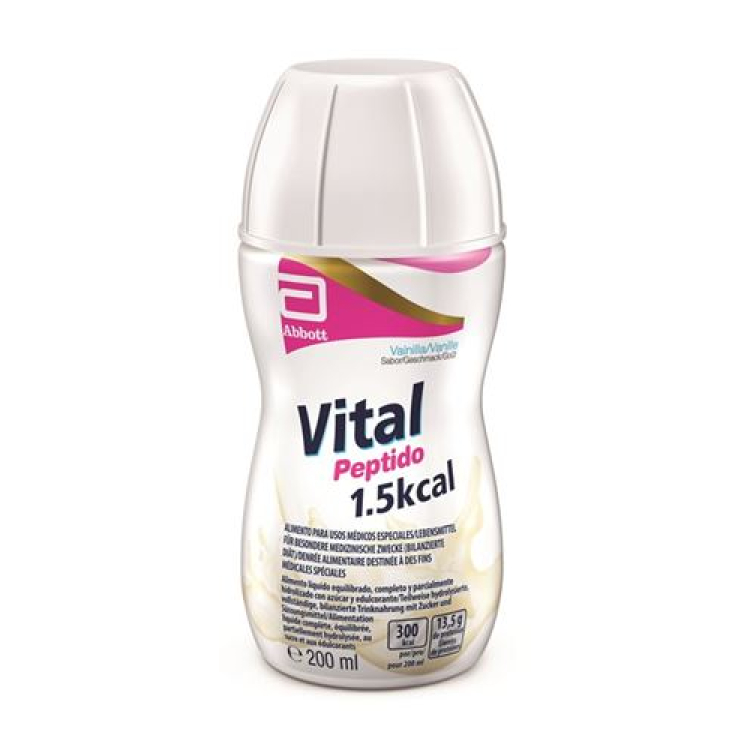 Vital peptido liq vanilje Fl 200 ml