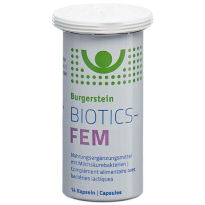 Burgerstein BIOTICS-FEM Kaps 14 Stk