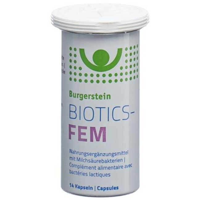 Burgerstein Biotics-FEM 14 cápsulas