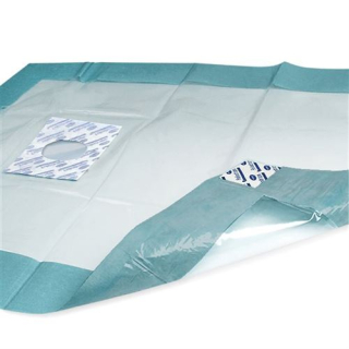 Foliodrape Protect hole towels 60x75cm transparent 80 pcs