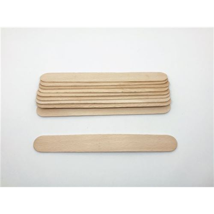 Sanitex Mouth spatulas wood 150x17x1mm 100 pcs