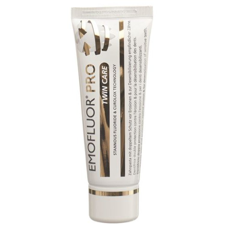 Emofluor Pro Twincare toothpaste Tb 75 ml