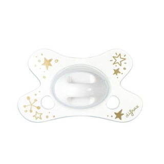 Difrax Soother Natural Gold 0-6M silicone