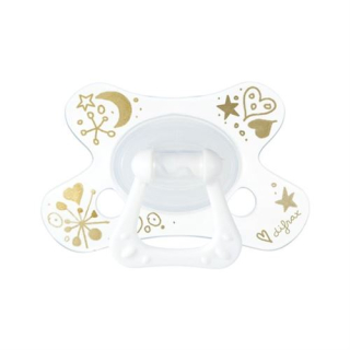 Difrax Soother Natural Gold 12+M silicone