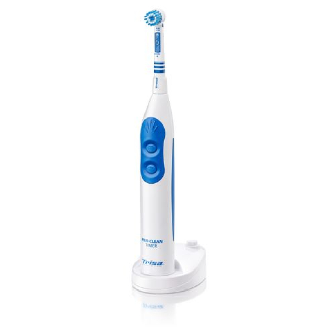 Escova de dentes elétrica Trisa Clean Pro Timer