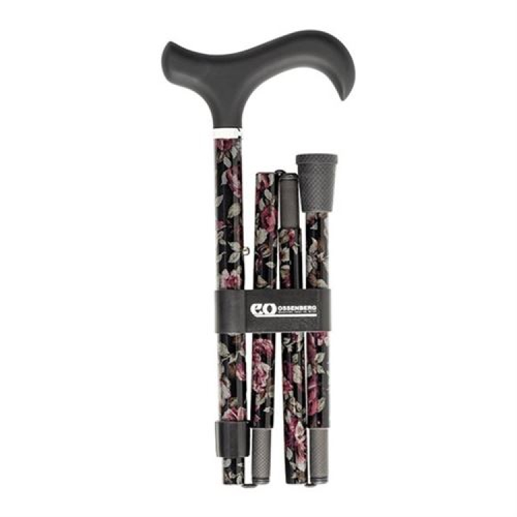 Sahag carbon pole foldable roses -100kg 84-94cm derby soft grip gift