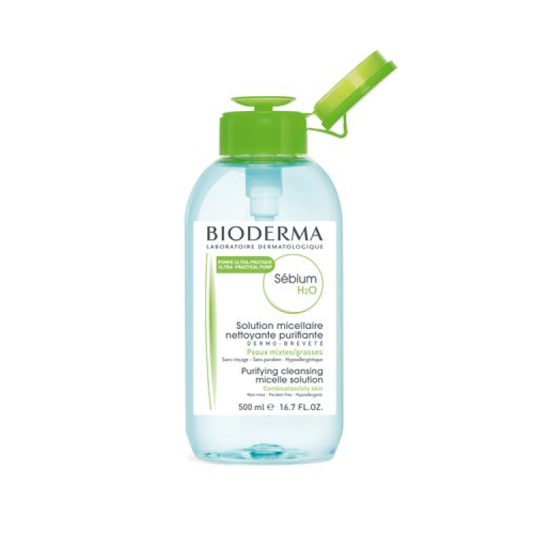 Bioderma Sebium H2O Pompe Inversée 500 میلی لیتر