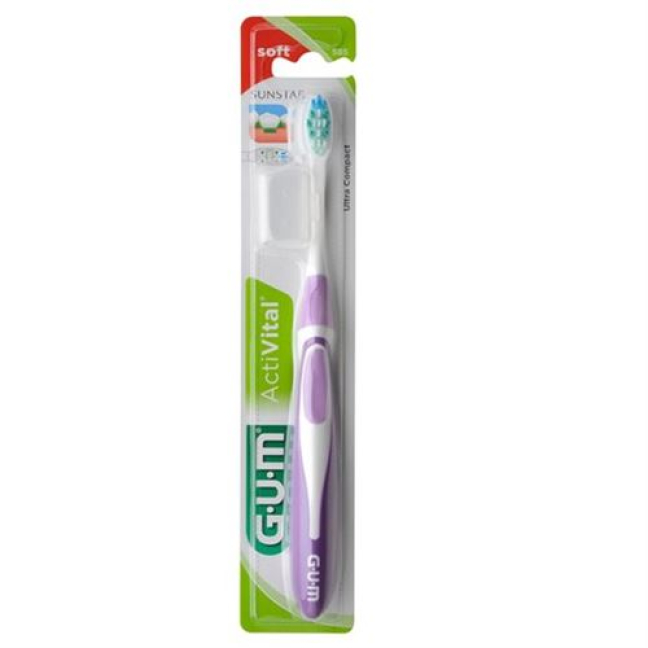 GUM SUNSTAR Activital toothbrush Soft UltraCompact