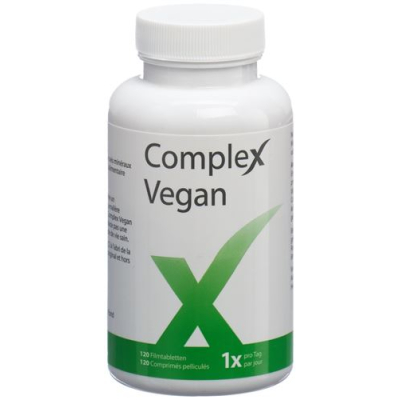 Kompleksinis vegan film-coated tablets can 120 vnt