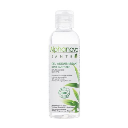 Alpha Nova SANTÉ gel pembersih tangan alkohol gandum organik Fl 100 ml