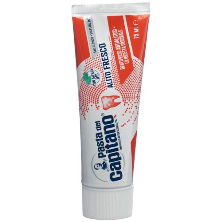 Pasta del Capitano antibacterial alito fresco Tb 75 ml