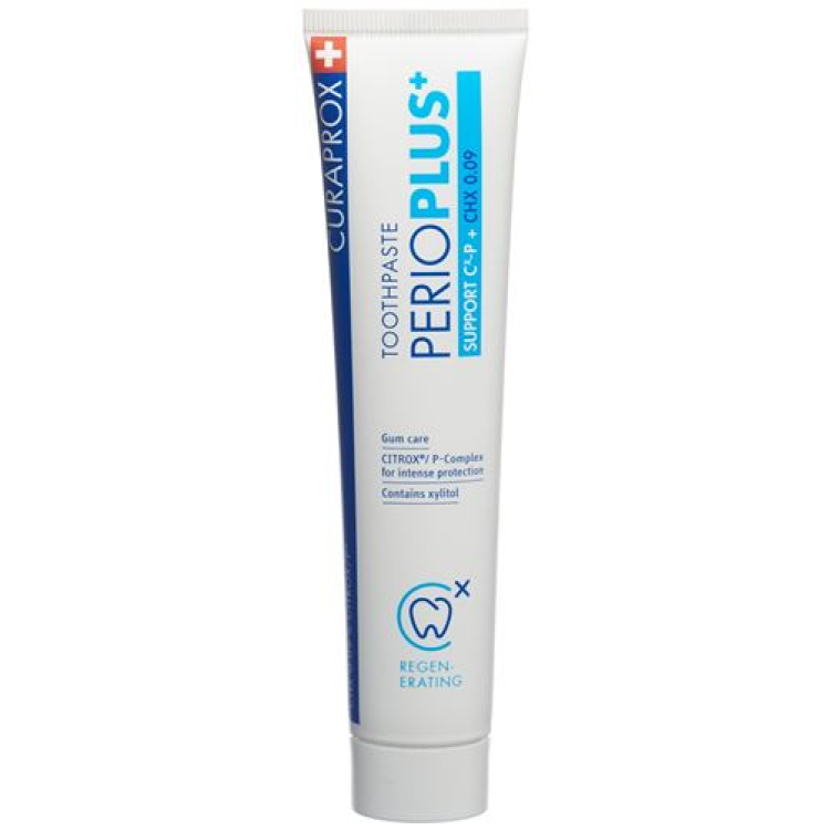 Curaprox Perio Plus ஆதரவு CHX 0.09% முதல் tube 75 மில்லி வரை