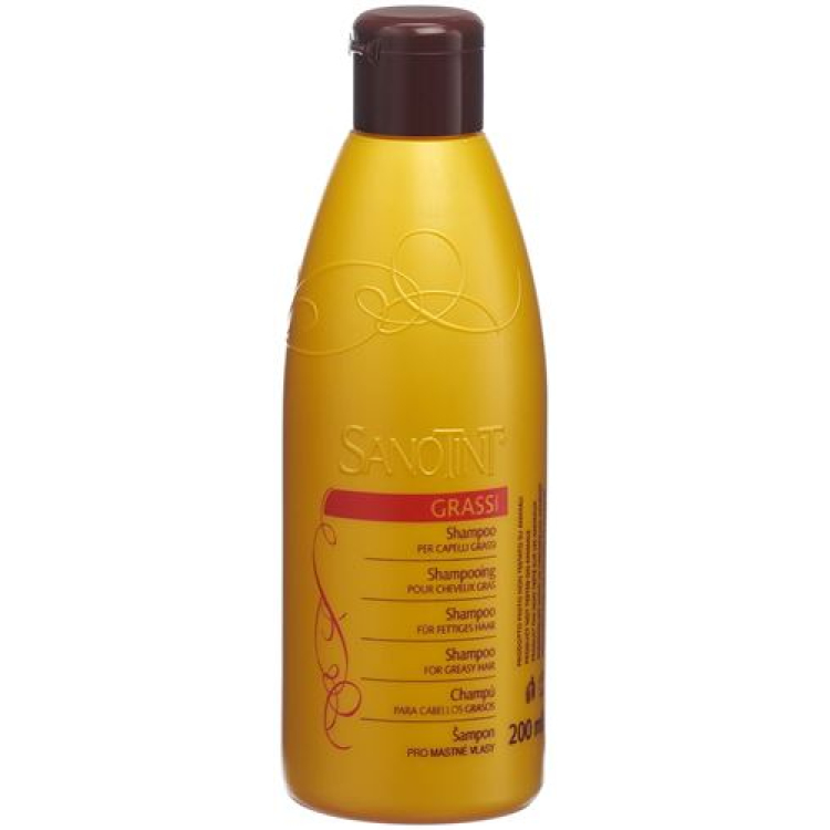 Sanotint Shampoo שיער שומני pH 5.5 200 מ"ל