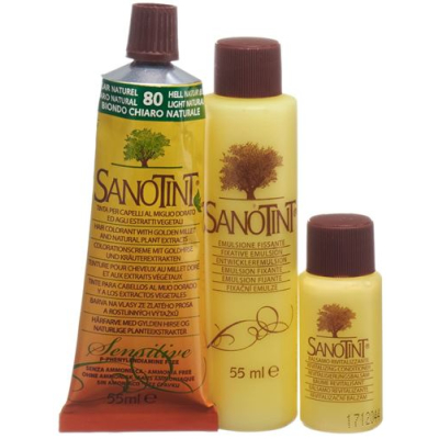 Sanotint Sensitive Light hårfärg 80 ljus naturlig blond