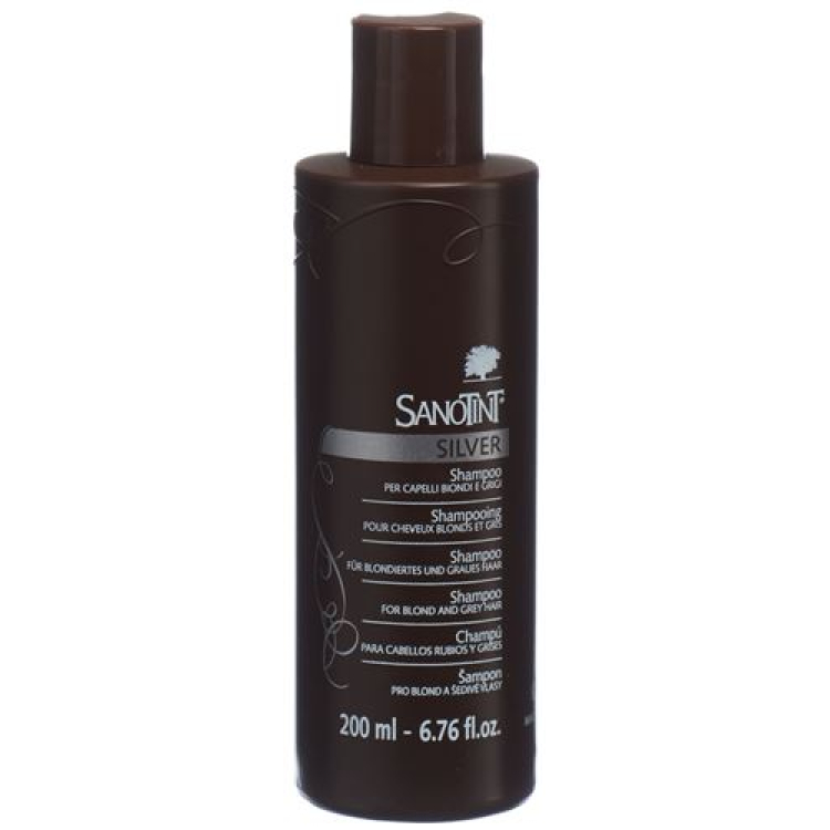 Sanotint shampoo bleached gray hair Fl 200 ml