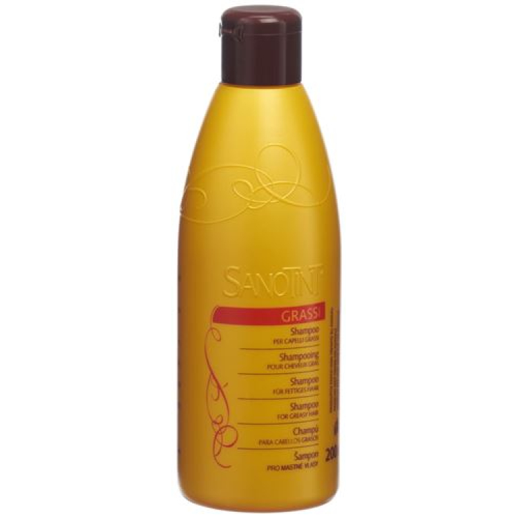 Sanotint shampoo fedtet hår Fl 200 ml