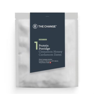 BE THE CHANGE Protein Porridge Plv Cinnamon Honey single serving