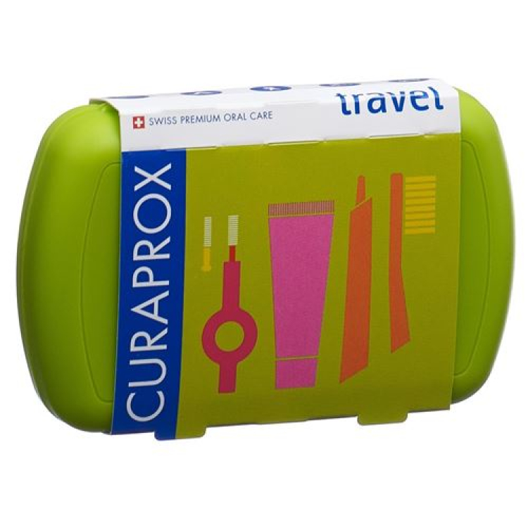 Curaprox Travel Set display 12 pieces