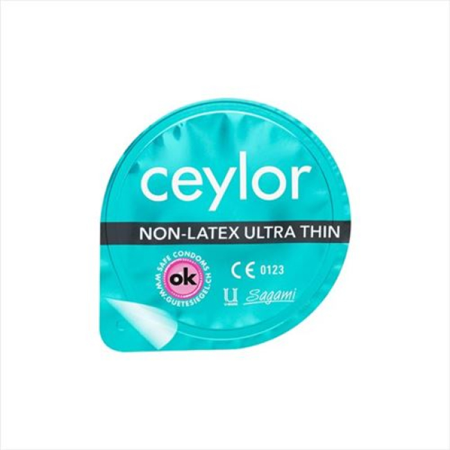 Ультратонкі безлатексні презервативи Ceylor 3 шт