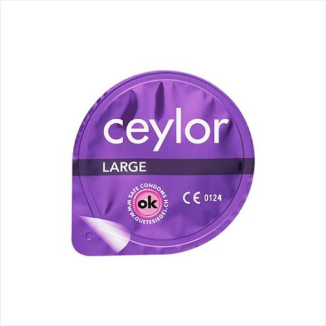 Ceylor Large პრეზერვატივი რეზერვუარით 6 ცალი