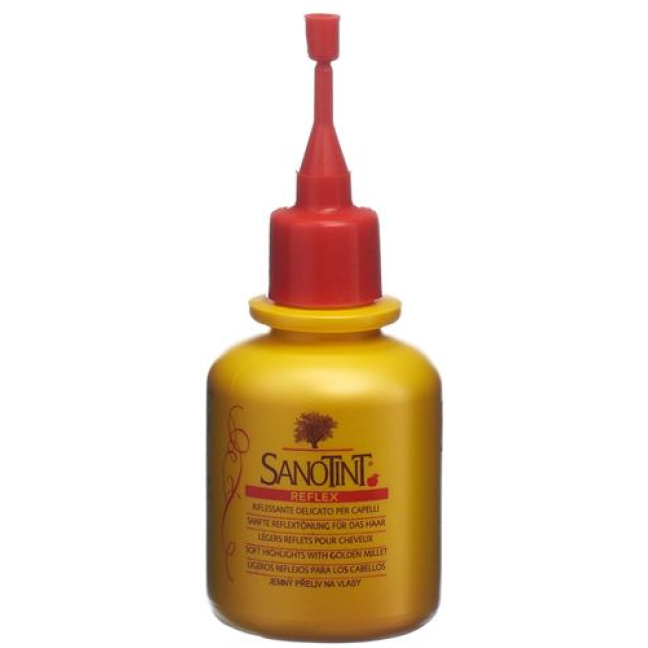 Sanotint Reflex Hair Dye 57 tamsiai raudoni