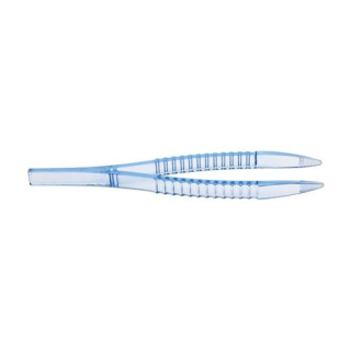 Sahag disposable tweezers plastic steriles 100pcs