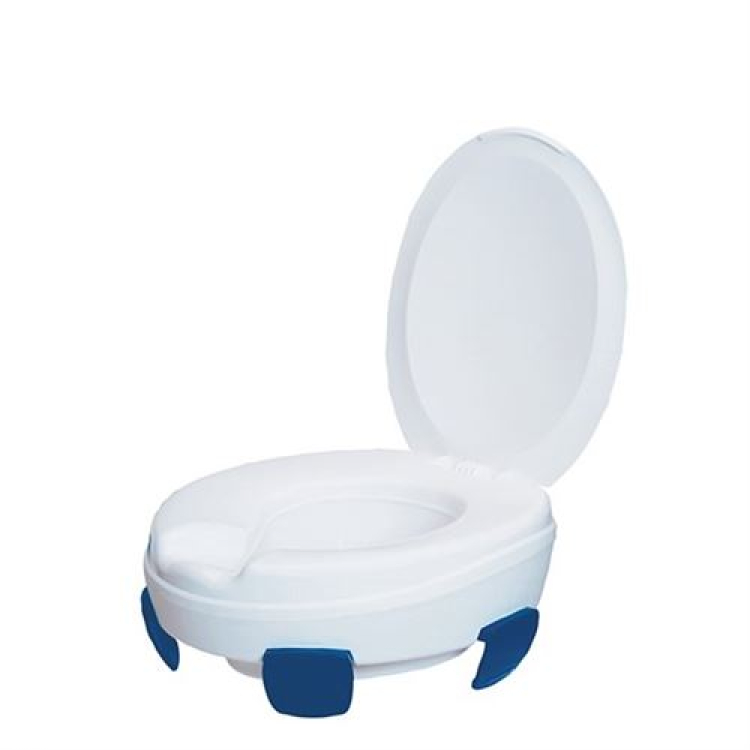 Rialzo WC Sahag 11 cm con coperchio