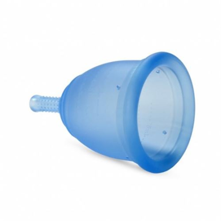 Ruby Cup menstrual cup medium blue