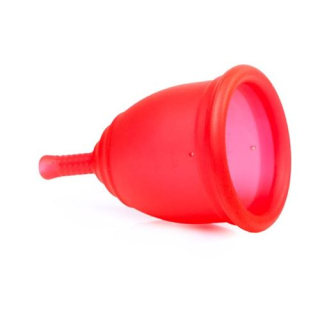 Ruby Cup menstrual cup Small red