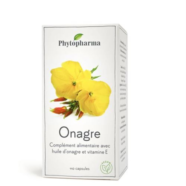 Phytopharma Evening Primrose 500 mg 110 kapslar
