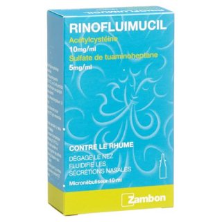 Rinofluimucil mikroporlasztó 10 ml